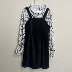 Black and white FALL matching set outfit